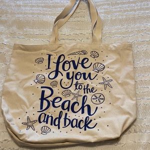 Canvas Beach Bag